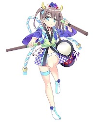 画像ギャラリー No.002のサムネイル画像 / 「戦国の神刃姫」,新機能「指令」が実装。浴衣姿の前田慶次など新キャラも