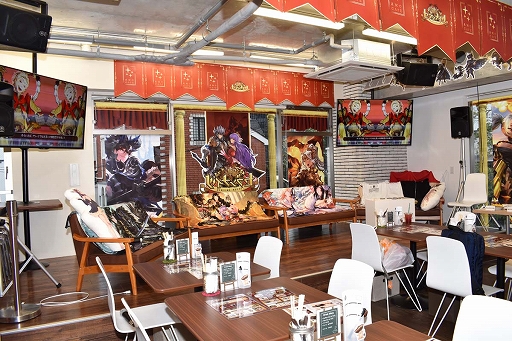 画像ギャラリー No.052のサムネイル画像 / 飲んで喰らって体力満タン! 「セブンナイツ」公式カフェ“セブンナイツ 原宿ギルド in AMO CAFE”が10月20日にオープン