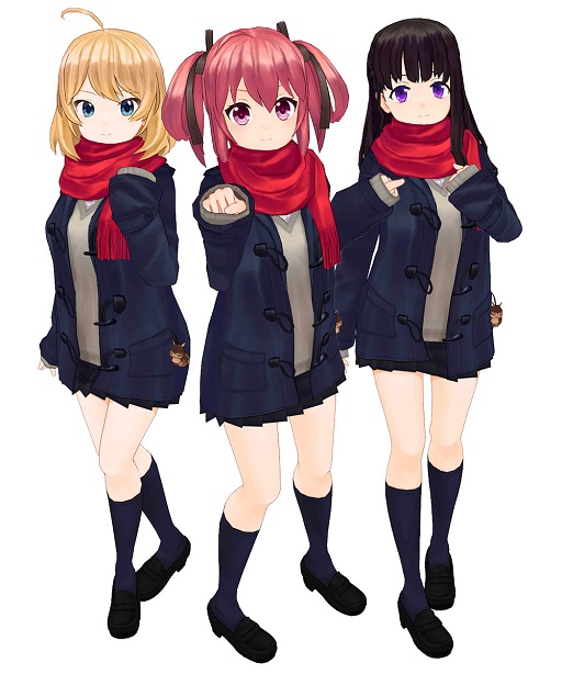 画像ギャラリー No.001のサムネイル画像 / 「絢爛乙女ガールズストライカー」&「天衣創聖ストライクガールズ」が越冬キャンペーンを開催中