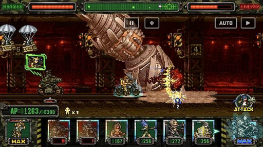 画像ギャラリー No.002のサムネイル画像 / 「METAL SLUG ATTACK」でSRユニット“アイアンデスワーム”が獲得できるイベントが開催