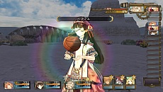 画像ギャラリー No.038のサムネイル画像 / 「シャリーのアトリエ Plus 〜黄昏の海の錬金術士〜」に登場するアーシャは「アーシャのアトリエ」の10年後の姿に。6人パーティによる爽快なバトルシステムも公開