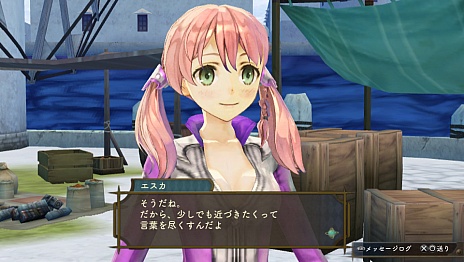 画像ギャラリー No.059のサムネイル画像 / 「シャリーのアトリエ Plus 〜黄昏の海の錬金術士〜」に登場するアーシャは「アーシャのアトリエ」の10年後の姿に。6人パーティによる爽快なバトルシステムも公開