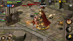 画像ギャラリー No.005のサムネイル画像 / 新作スマホアプリ「LINE 英雄乱舞」の韓国語版トレイラーを紹介。日本語版の事前登録も受付中