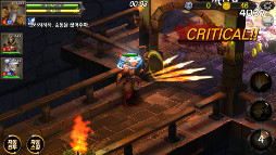 画像ギャラリー No.007のサムネイル画像 / 新作スマホアプリ「LINE 英雄乱舞」の韓国語版トレイラーを紹介。日本語版の事前登録も受付中