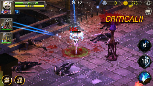 画像ギャラリー No.012のサムネイル画像 / 新作スマホアプリ「LINE 英雄乱舞」の韓国語版トレイラーを紹介。日本語版の事前登録も受付中