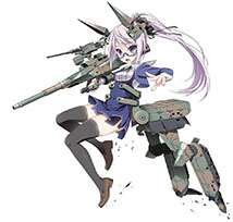 画像ギャラリー No.008のサムネイル画像 / NTTぷらら,戦略SLG「りっく☆じあ〜す」のスマホアプリ版を8月より順次配信。新ユニット「90式戦車II型(水着Ver)」を4Gamerで独占公開