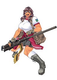 画像ギャラリー No.013のサムネイル画像 / NTTぷらら,戦略SLG「りっく☆じあ〜す」のスマホアプリ版を8月より順次配信。新ユニット「90式戦車II型(水着Ver)」を4Gamerで独占公開