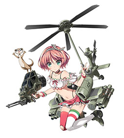 画像ギャラリー No.020のサムネイル画像 / NTTぷらら,戦略SLG「りっく☆じあ〜す」のスマホアプリ版を8月より順次配信。新ユニット「90式戦車II型(水着Ver)」を4Gamerで独占公開