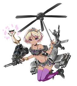 画像ギャラリー No.022のサムネイル画像 / NTTぷらら,戦略SLG「りっく☆じあ〜す」のスマホアプリ版を8月より順次配信。新ユニット「90式戦車II型(水着Ver)」を4Gamerで独占公開