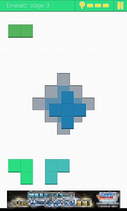 画像ギャラリー No.005のサムネイル画像 / シンプルイズベスト。スマートフォン向けパズルゲーム「頭がよくなるブロックパズル Fits」を紹介する「(ほぼ)日刊スマホゲーム通信」第1019回