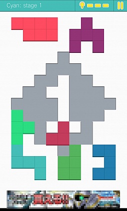 画像ギャラリー No.006のサムネイル画像 / シンプルイズベスト。スマートフォン向けパズルゲーム「頭がよくなるブロックパズル Fits」を紹介する「(ほぼ)日刊スマホゲーム通信」第1019回