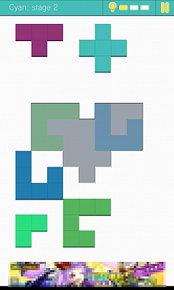 画像ギャラリー No.007のサムネイル画像 / シンプルイズベスト。スマートフォン向けパズルゲーム「頭がよくなるブロックパズル Fits」を紹介する「(ほぼ)日刊スマホゲーム通信」第1019回