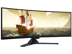 Lenovo,43.4インチ3840×1200ドットの144Hz駆動モデルなどゲーマー向けディスプレイ2製品を発表。RTX 20搭載ゲーマー向けノートPCも
