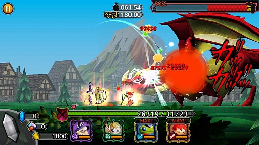 画像ギャラリー No.005のサムネイル画像 / ミクシィのXFLAGスタジオ最新作「ブラックナイトストライカーズ」が本日配信開始。簡単なインプレッションも紹介