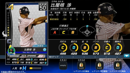 画像ギャラリー No.042のサムネイル画像 / シリーズ最新作「野球つく!!」のプレミアムテストに参加してみた。夢の球団とオリジナル選手を育成し,ホームタウンと共に発展を目指す