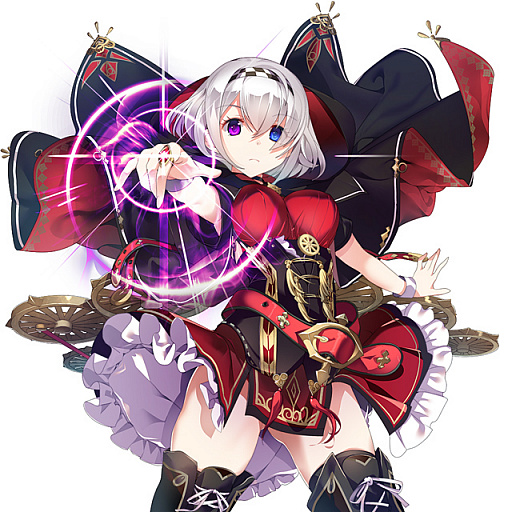 画像ギャラリー No.002のサムネイル画像 / 「政剣マニフェスティア」,戦挙区6後半が実装。新キャラ「ビアトリス・シマズ」「デメトリア・イワクラ」追加