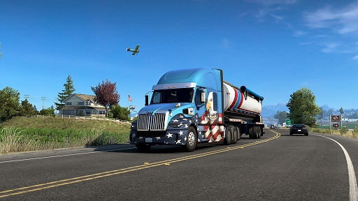 画像ギャラリー No.001のサムネイル画像 / 「American Truck Simulator」,トラック以外の車両にも乗れるようになる新要素“Road Trip”を紹介する開発者動画を公開