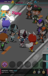 画像ギャラリー No.003のサムネイル画像 / タップで走って敵を倒せ。スマホアプリ「Dash Heroes -ダッシュヒーローズ-」が配信開始