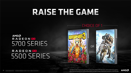 画像ギャラリー No.017のサムネイル画像 / AMD,新型ミドルクラスGPU「Radeon RX 5500」シリーズを発表。Navi世代初のノートPC向けGPUも登場