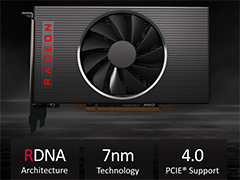 AMD������ȥ꡼���饹�ο���GPU��Radeon RX 5500 XT�פ�ȯɽ��RX 5500���꡼�����褦�䤯ŹƬ���¤֤��Ȥ�