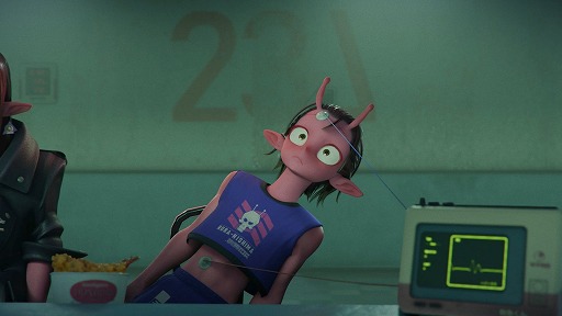 画像ギャラリー No.014のサムネイル画像 / そうだ アニメ,見よう:第245回は話題のSF短編作品「銀河特急 ミルキー☆サブウェイ」。監督の亀山陽平氏が2年をかけて作り上げた3Dアニメ