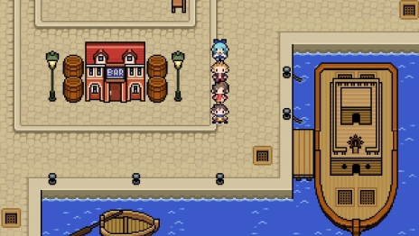 画像ギャラリー No.012のサムネイル画像 / 「世界一長い5分間」,勇者バックが“思い出す”物語の一部が公開に。遊園地の思い出がミニゲームで遊べる