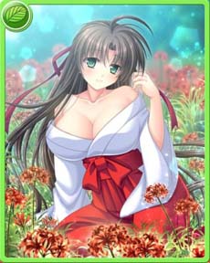 画像ギャラリー No.002のサムネイル画像 / 「神楽大戦・陽之巻」にリコリスと巫女が登場。過去の彼岸花シリーズ(SR)もピックアップ