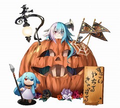 画像ギャラリー No.010のサムネイル画像 / 「感染×少女」,ハロウィンにちなんだイベントを開催