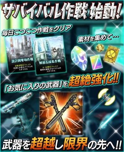 画像ギャラリー No.011のサムネイル画像 / 「感染×少女」,大型アップデート「サバイバル作戦」が本日実装に