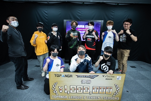 画像ギャラリー No.012のサムネイル画像 / 「TOPANGA LEAGUE×鉄拳7 Season3」フォトレポート。Team Liquidに所属する若手の雄,弦選手がシーズン1に続き,2度目の優勝を飾る