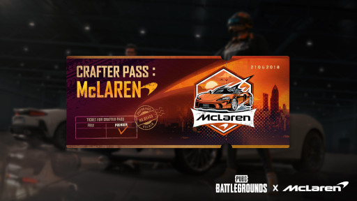 ꡼ No.003Υͥ / PUBGסѡ֥ɡMcLarenפȤΥܤ򳫺Ť