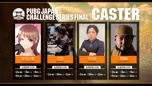 ꡼ No.004Υͥ / 2022ǯιǶPUBG JAPAN CHAMPIONSHIP 2022 FINAL׳