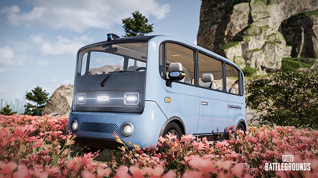 画像ギャラリー No.002のサムネイル画像 / 「PUBG: BATTLEGROUNDS」,高い加速力を誇る電気自動車「Pico Bus」を実装。連携して高所に登る新アクション「協力パルクール」も登場