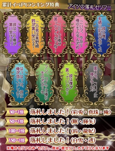 画像ギャラリー No.002のサムネイル画像 / 「ブラプリ!」,イベント「お金で命を買う方法〜How much are you?〜」が配信開始