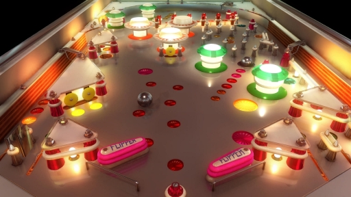 画像ギャラリー No.007のサムネイル画像 / 実機制作スタッフが手掛けるピンボールゲーム「Pinball PARLOR」がSteam Greenlightで投票受付中。リアルなボールやフリッパーの挙動を再現した本作はVRにも対応予定