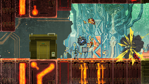 ���������꡼ No.004�Υ���ͥ������ / ������ե꡼���������GIGA WRECKER�פ�������������Ǥ�Steam���ۿ����ϡ���������Ƴڤ��᤽����2Dʪ���ѥ��륢�������