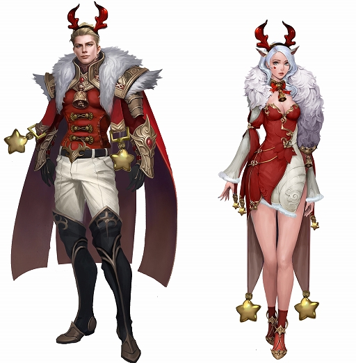 画像ギャラリー No.003のサムネイル画像 / 「ドラグーン・ナイツ」,イベント限定衣装や騎獣が登場する“クリスマスイベント”が開催