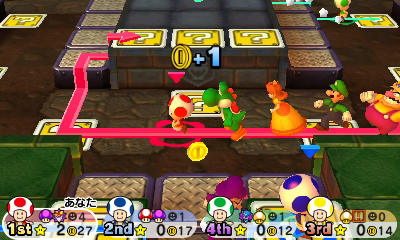 画像ギャラリー No.007のサムネイル画像 / 3DS「マリオパーティ スターラッシュ」が本日発売。“全員で同時にサイコロを振って同時に進む”要素を取り入れたシリーズ最新作