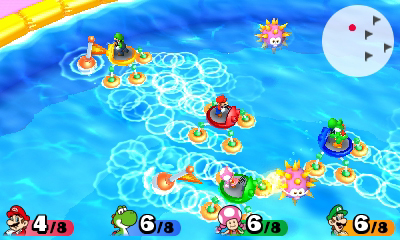 画像ギャラリー No.011のサムネイル画像 / 3DS「マリオパーティ スターラッシュ」が本日発売。“全員で同時にサイコロを振って同時に進む”要素を取り入れたシリーズ最新作