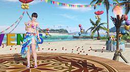 画像ギャラリー No.017のサムネイル画像 / 「DOAXVV」8周年記念生放送レポート。新水着や新撮影スポットなどのアップデート内容を,プロデューサーの作田氏や出演声優陣が紹介