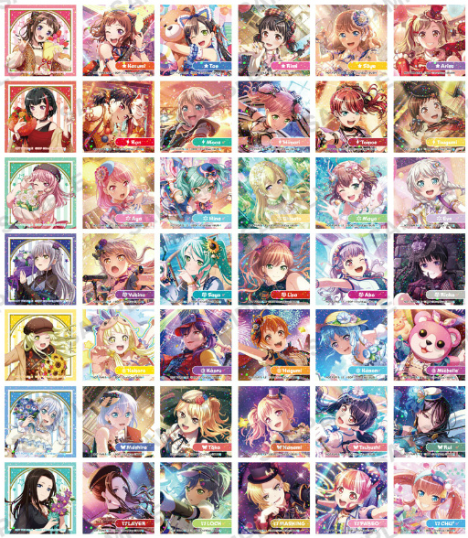 画像ギャラリー No.005のサムネイル画像 / 「ガルパ5周年記念 BanG Dream!×アニメイトワールドフェア2022」を2月11日より開催