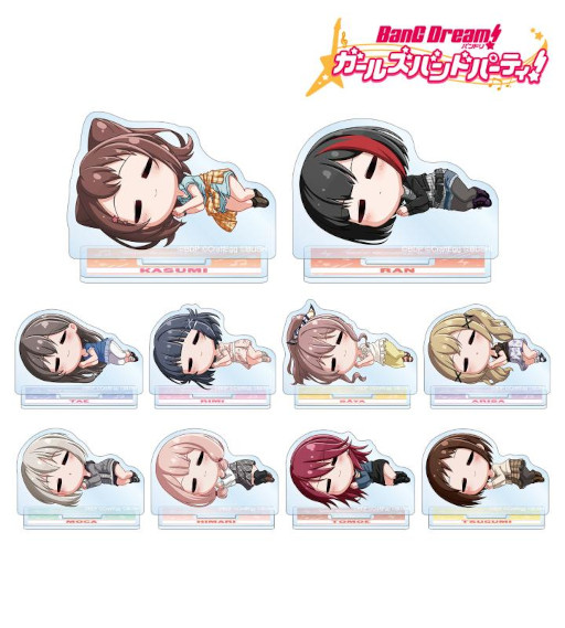 画像ギャラリー No.001のサムネイル画像 / 「バンドリ! ガルパ」,“トレーディング ちびころ アクリルスタンド”などの賞品の受注を開始