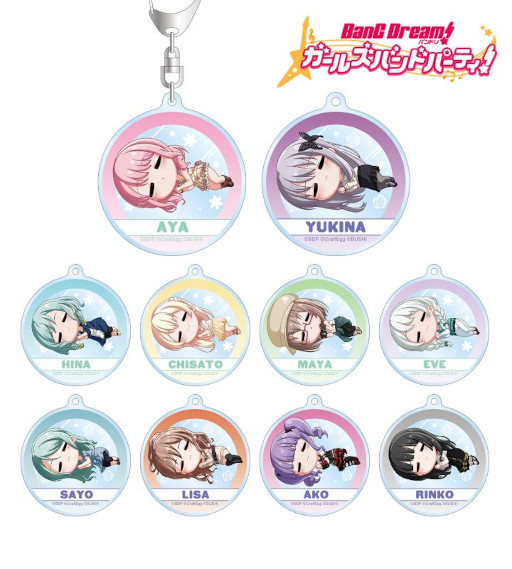 画像ギャラリー No.009のサムネイル画像 / 「バンドリ! ガルパ」,“トレーディング ちびころ アクリルスタンド”などの賞品の受注を開始