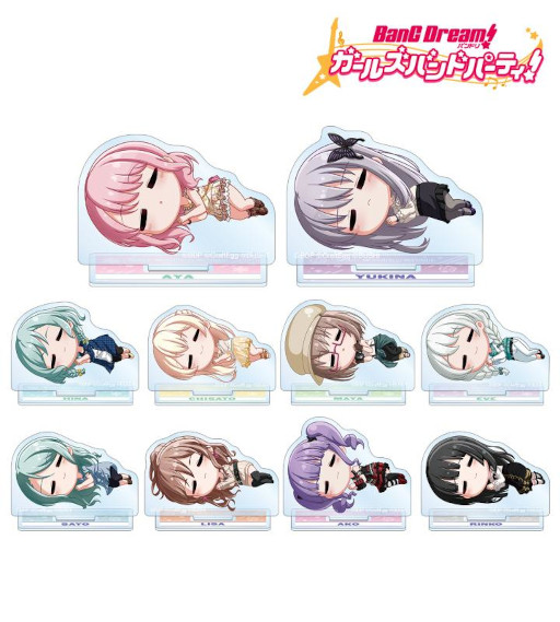 画像ギャラリー No.016のサムネイル画像 / 「バンドリ! ガルパ」,“トレーディング ちびころ アクリルスタンド”などの賞品の受注を開始