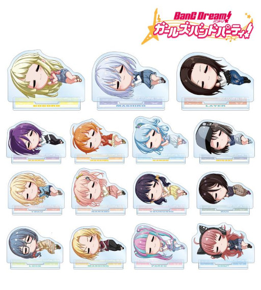 画像ギャラリー No.019のサムネイル画像 / 「バンドリ! ガルパ」,“トレーディング ちびころ アクリルスタンド”などの賞品の受注を開始