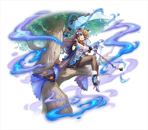 画像ギャラリー No.006のサムネイル画像 / 「神姫PROJECT A」,"夏ラストスパート!無料10連ガチャ”を開催。ダプネーとジャバウォックの新衣装の登場も