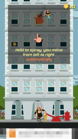 画像ギャラリー No.002のサムネイル画像 / 燃え盛るビルを前に消防士がとった行動とは。スマホ向けタップアクションゲーム「Fired Up」を紹介する「(ほぼ)日刊スマホゲーム通信」第1240回