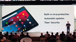 ���������꡼ No.007�Υ���ͥ������ / Google����Pixel Slate�ץ��֥�åȤ�ȯɽ�����å����˺�Ŭ������������Chrome OS��ܤ�����599�ɥ뤫��