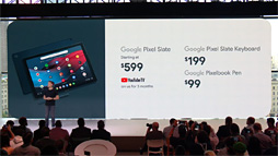 画像ギャラリー No.012のサムネイル画像 / Google,「Pixel Slate」タブレットを発表。タッチ操作に最適化した新世代Chrome OS搭載で税別599ドルから