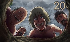 画像ギャラリー No.009のサムネイル画像 / 3DS「進撃の巨人 死地からの脱出」,ブレイクタイムや絶望度などゲームシステムの一部を公開